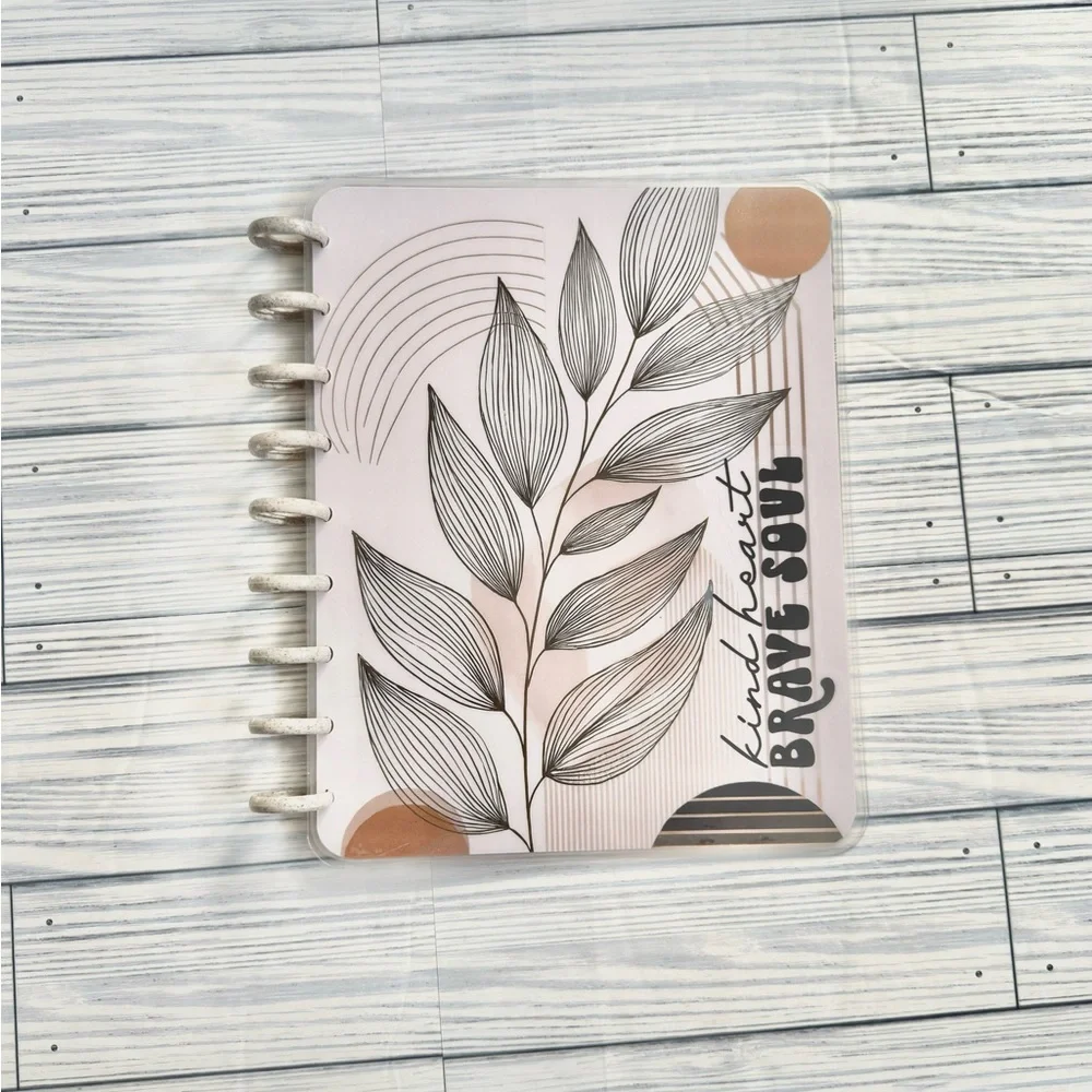 Happy Planner classic weekly layout Boho neutral Be your own kind of Beautiful